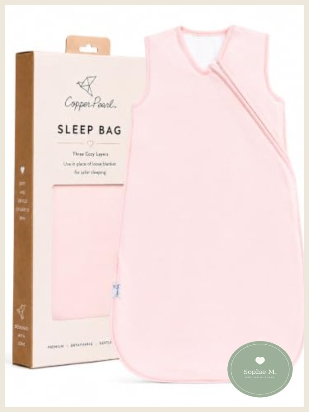 Premium 3-Layer Knit Sleep Sack Sleeveless Wearable Blanket 18-24 Months